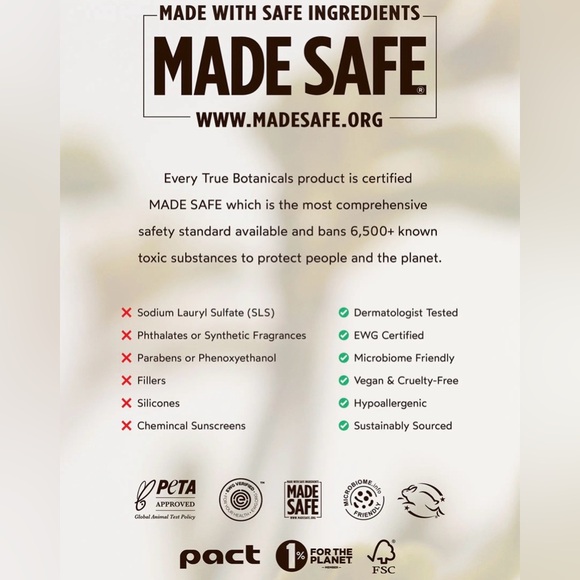 True Botanicals Renew Pure Radiance Hydrating Oil .16oz / 5ml - Picture 6 of 7